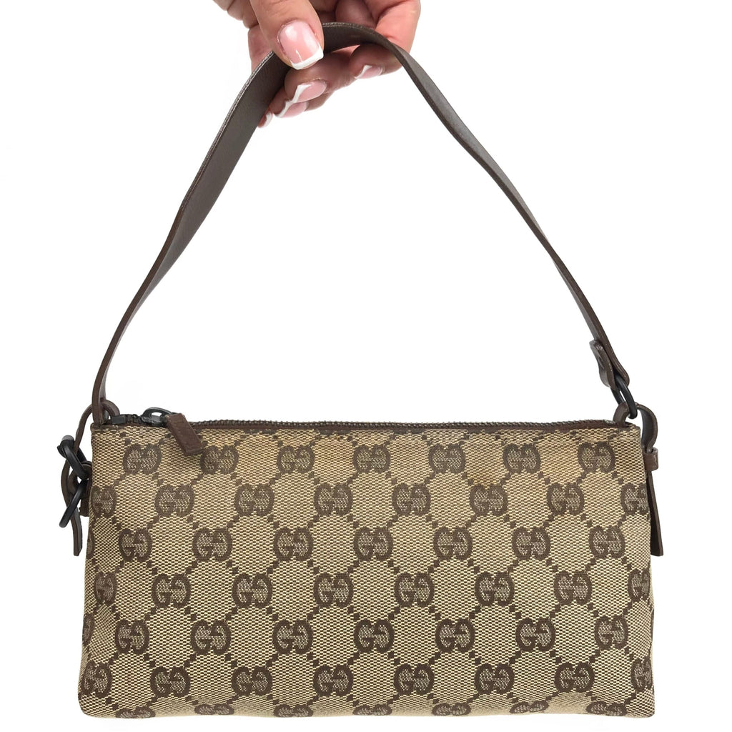 GUCCI MONOGRAM SHOULDER BAG