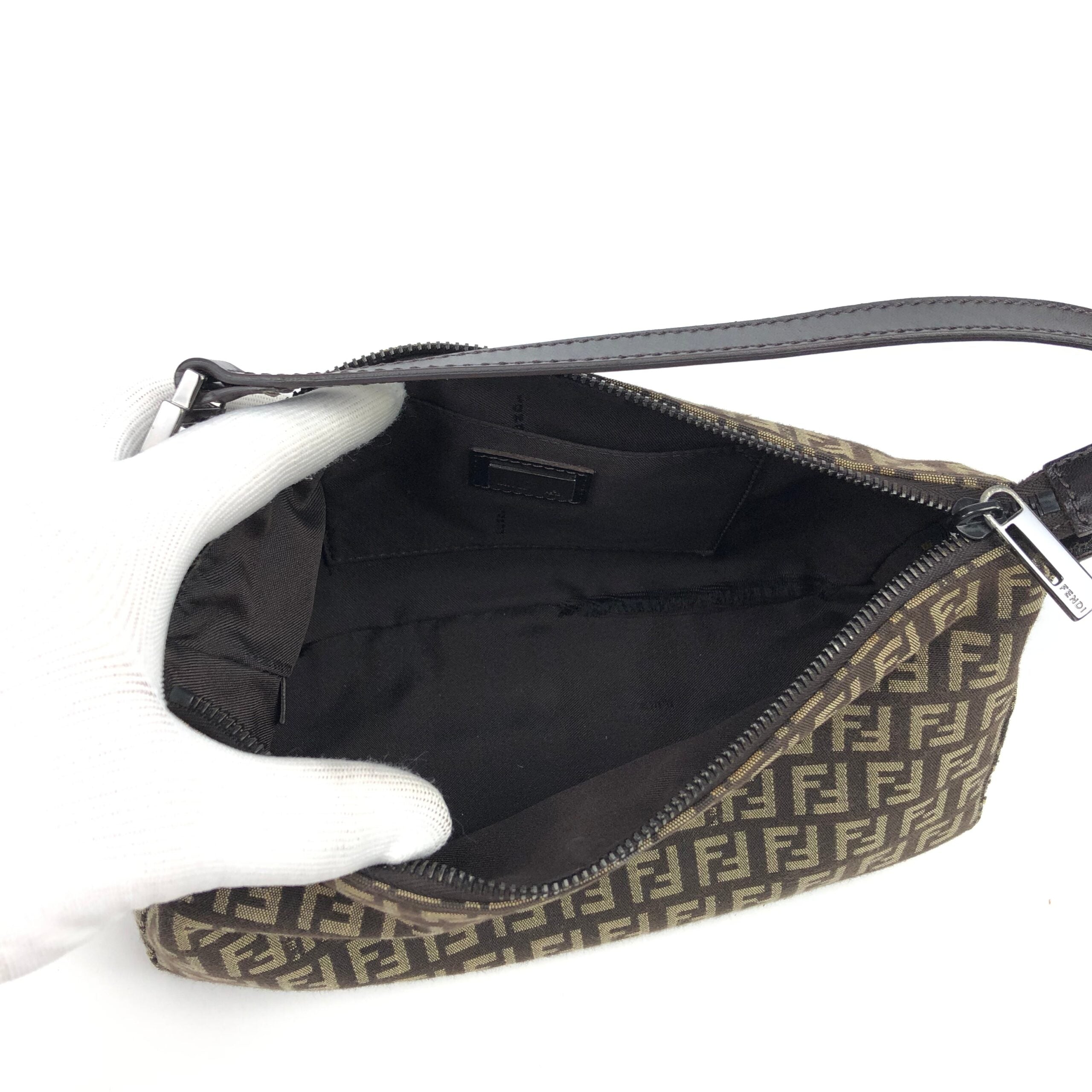 FENDI ZUCCA SHOULDER BAG