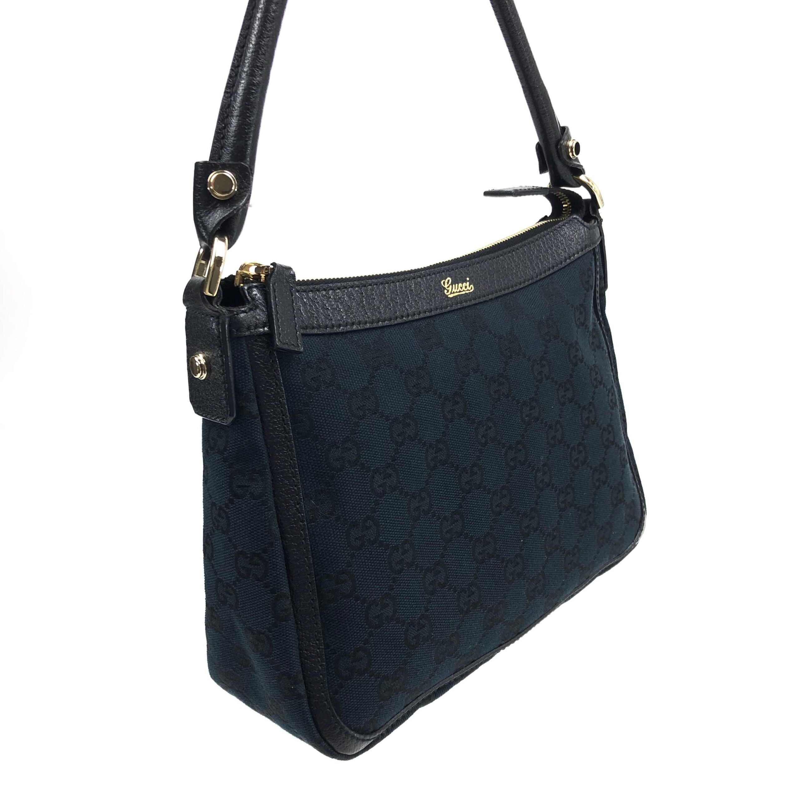GUCCI MONOGRAM SHOULDER BAG