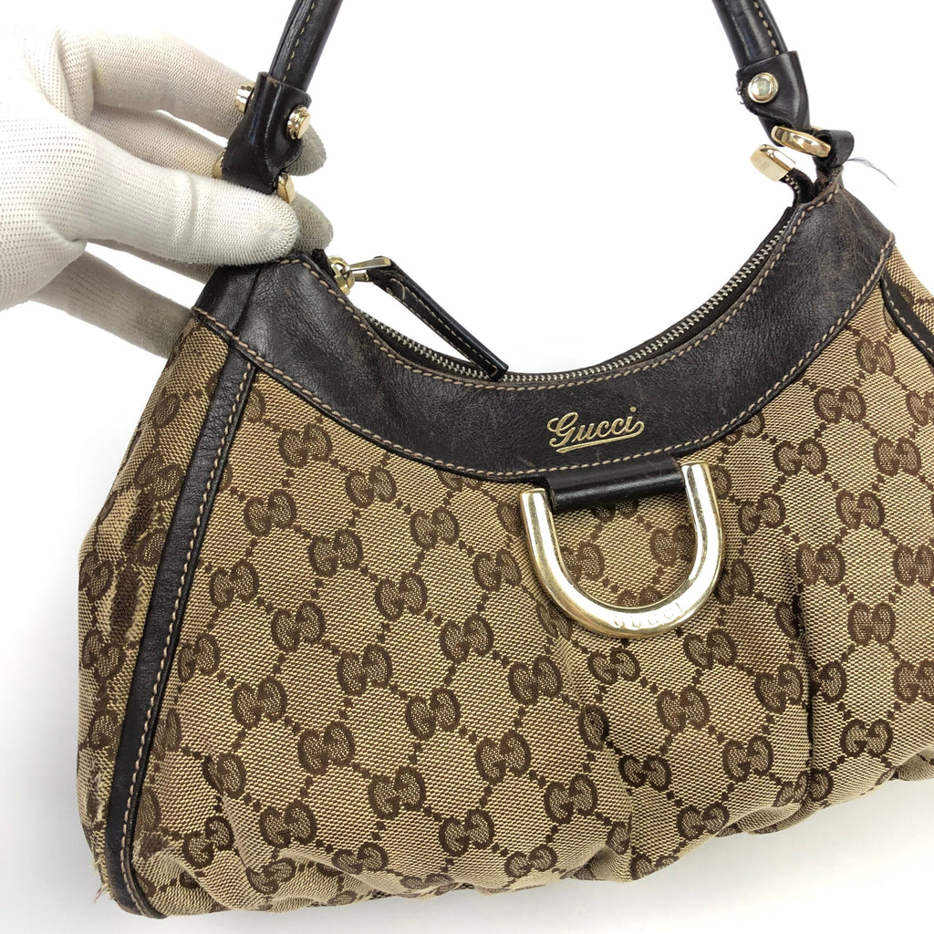 GUCCI MONOGRAM ABBEY SHOULDER BAG