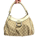 GUCCI ABBEY MONOGRAM SHOULDER BAG