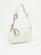 CHRISTIAN DIOR BAG WITH SILVER HARDWARE