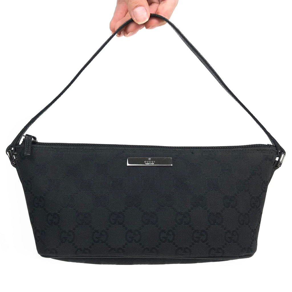 GUCCI MONOGRAM SHOULDER BAG