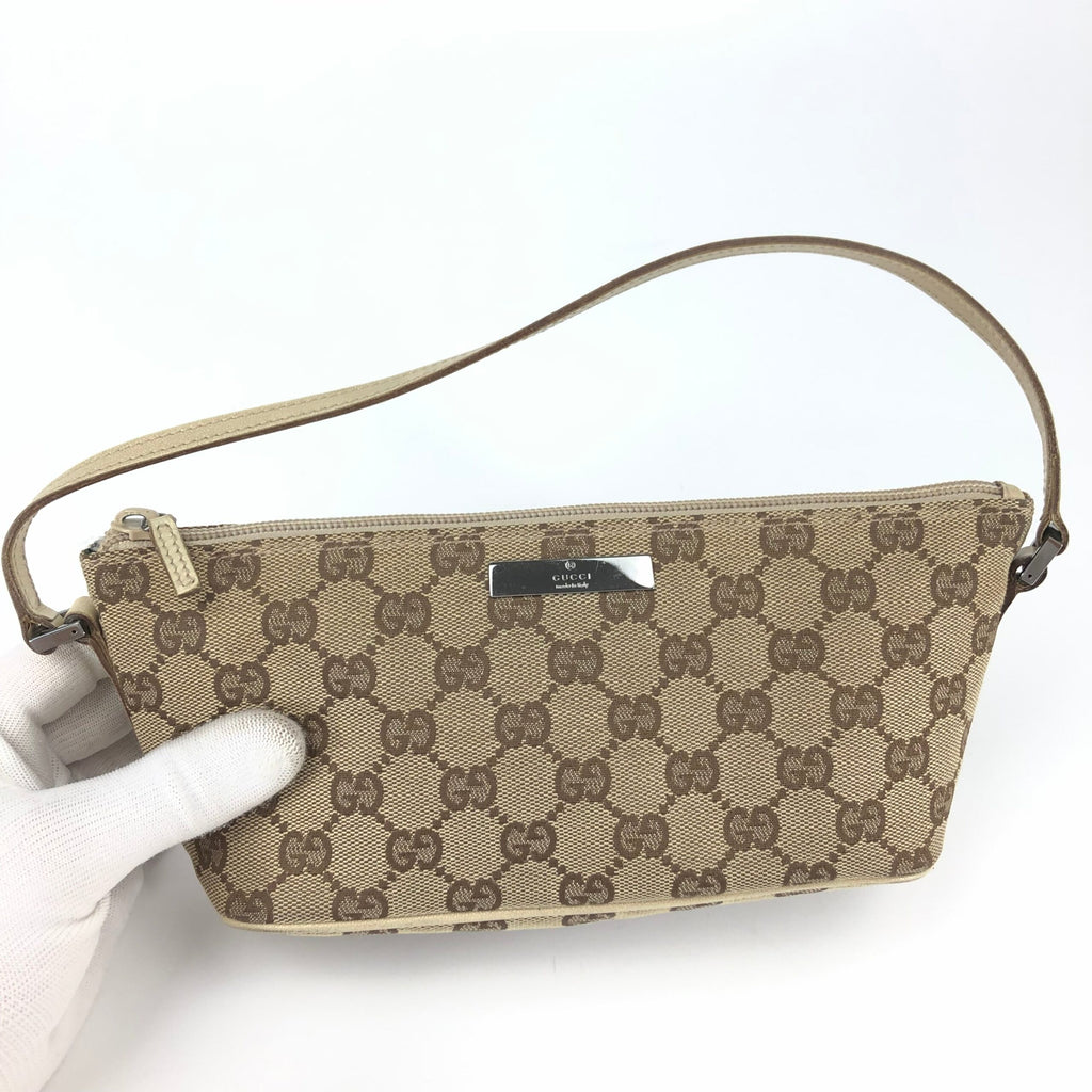 GUCCI MONOGRAM SHOULDER BAG