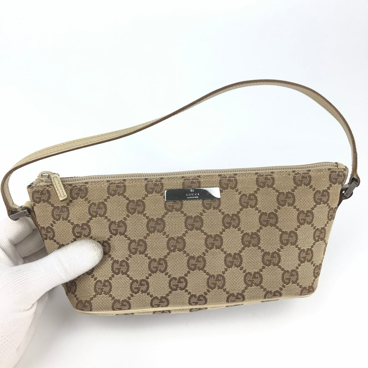 GUCCI MONOGRAM SHOULDER BAG
