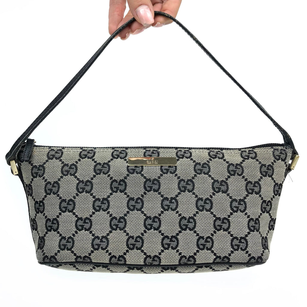 GUCCI MONOGRAM SHOULDER BAG