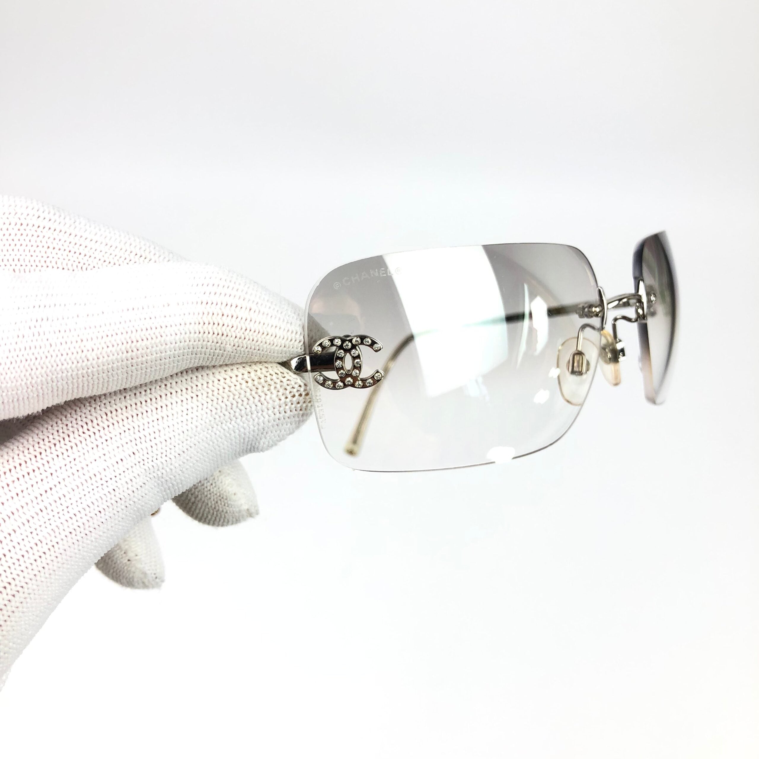 CHANEL RIMLESS SUNGLASSES
