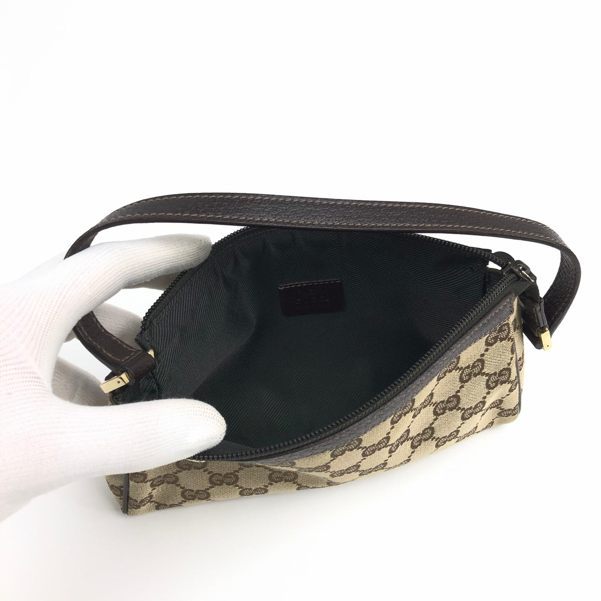GUCCI MONOGRAM SHOULDER BAG