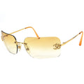 CHANEL RIMLESS SUNGLASSES