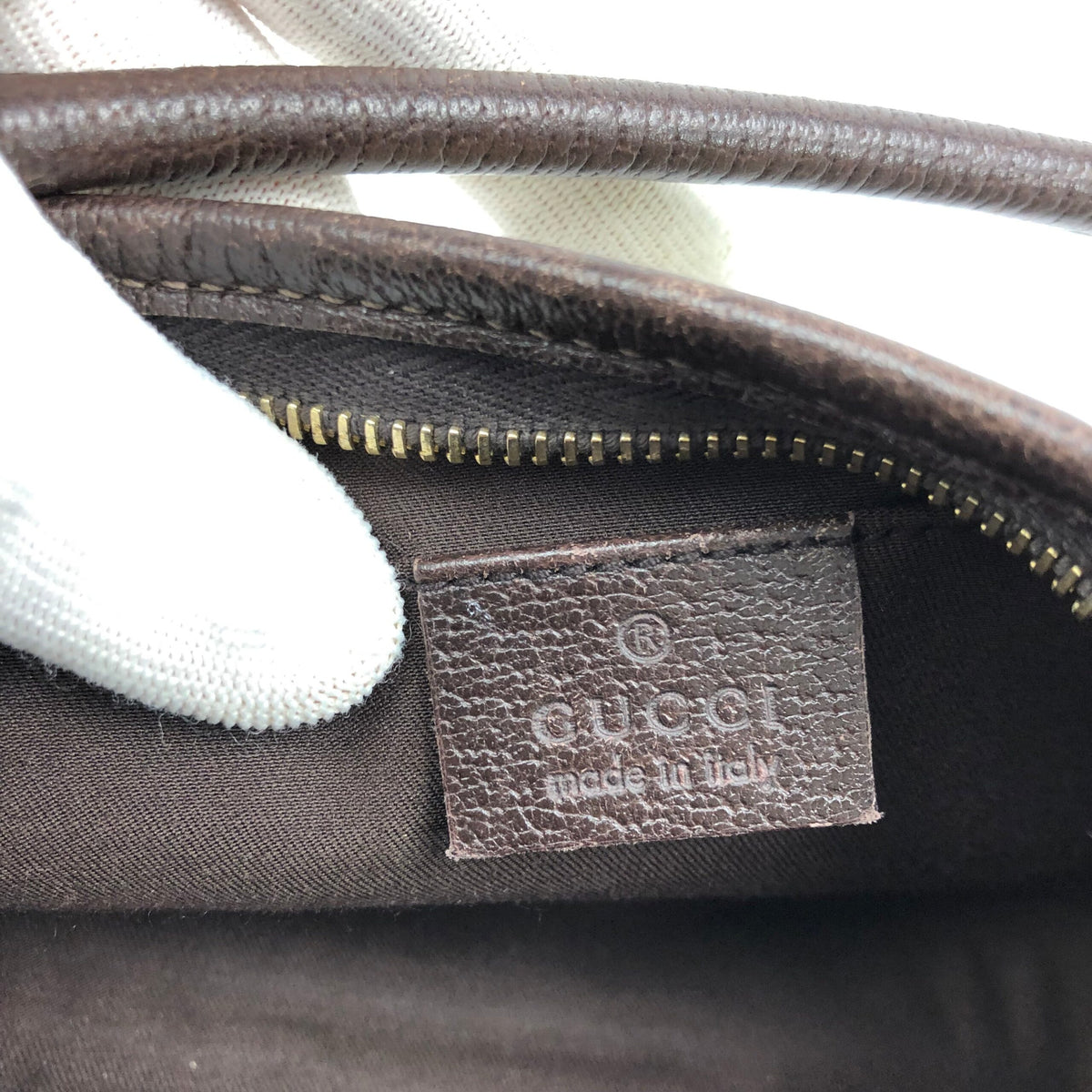 GUCCI MONOGRAM SHOULDER BAG