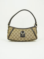 GUCCI MONOGRAM D RING BAG