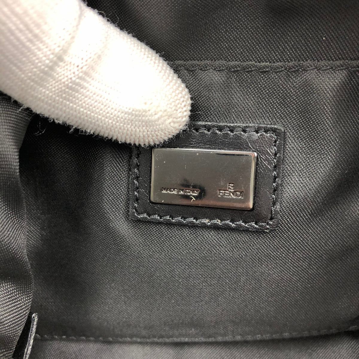 FENDI ZUCCA SHOULDER BAG