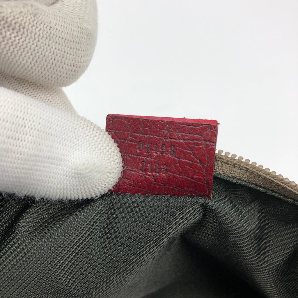 GUCCI MONOGRAM SHOULDER BAG