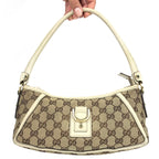 GUCCI MONOGRAM SHOULDER BAG