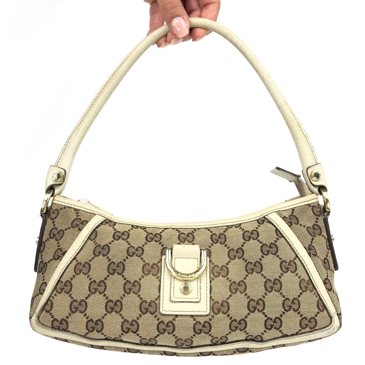 GUCCI MONOGRAM SHOULDER BAG