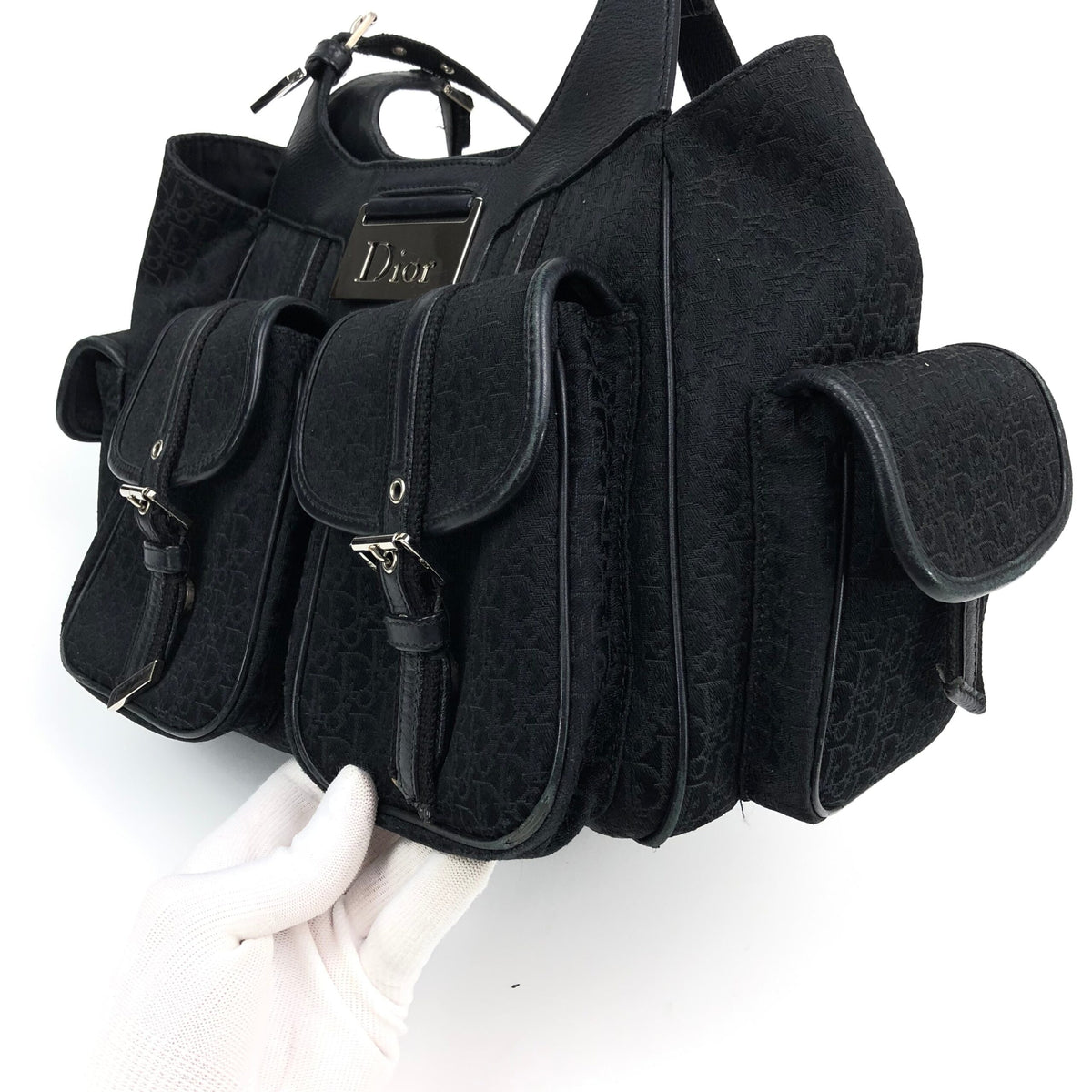 CHRISTIAN DIOR MONOGRAM SHOULDER BAG