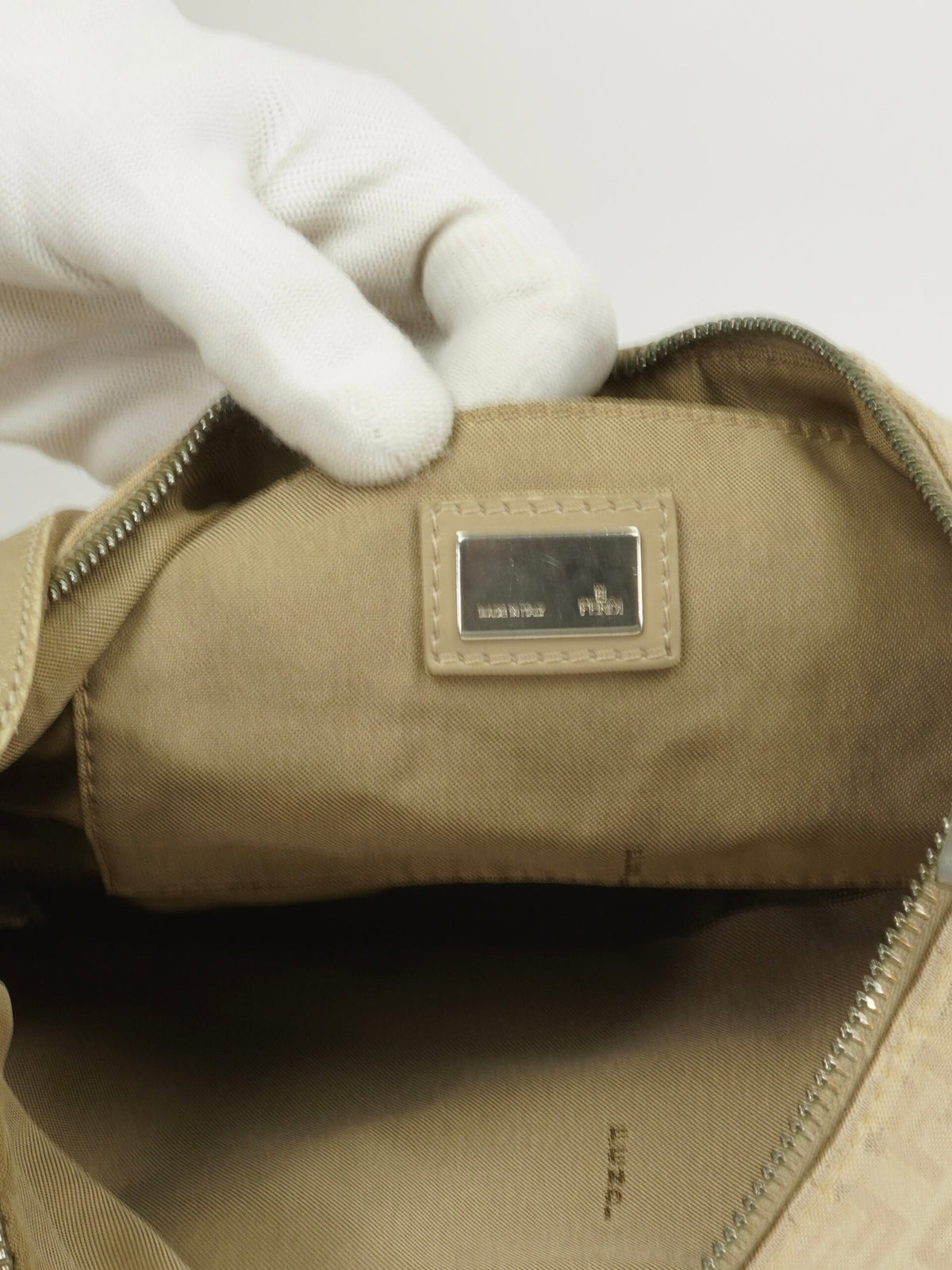 FENDI ZUCCA SHOULDER BAG