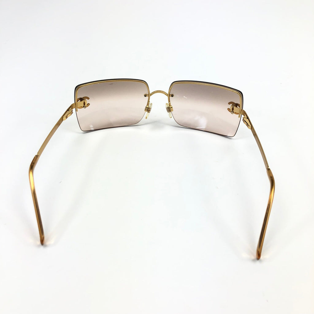 CHANEL RIMLESS SUNGLASSES