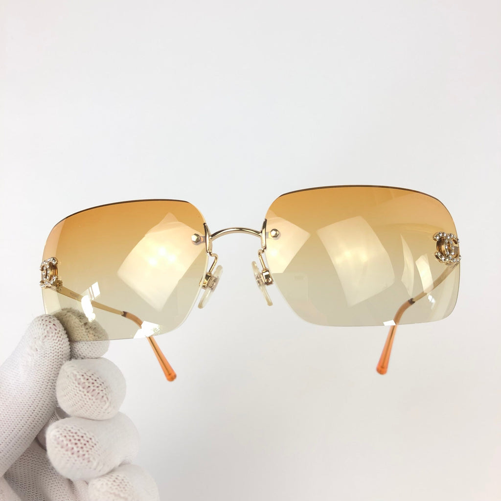 CHANEL RIMLESS SUNGLASSES