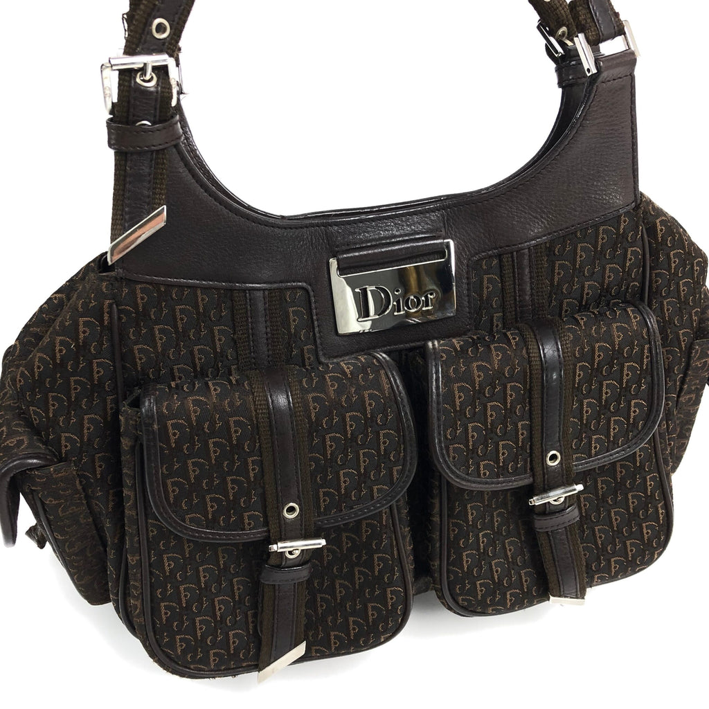 CHRISTIAN DIOR MONOGRAM SHOULDER BAG