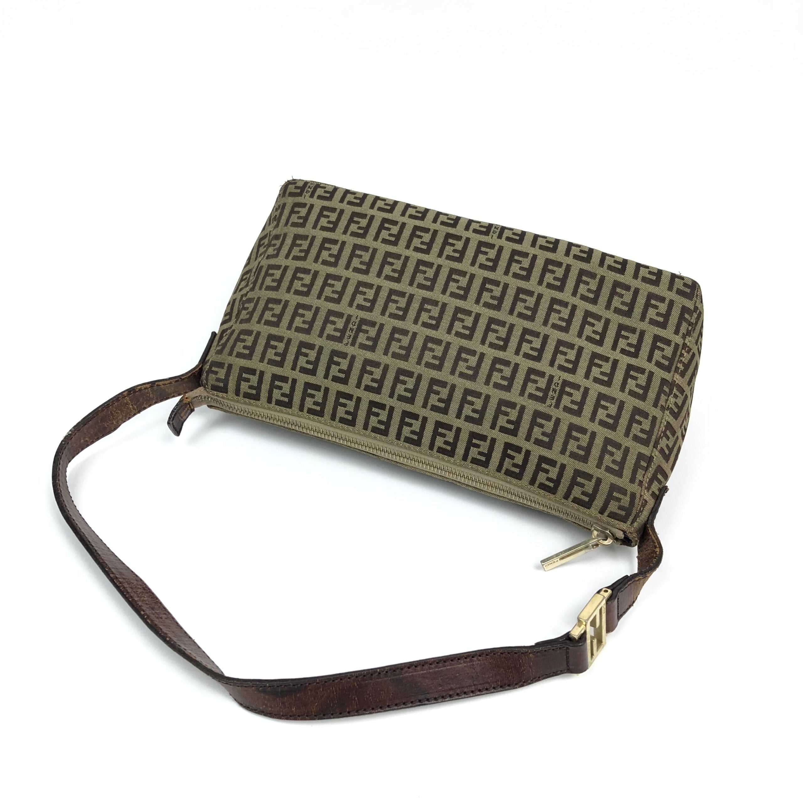 FENDI ZUCCA SHOULDER BAG