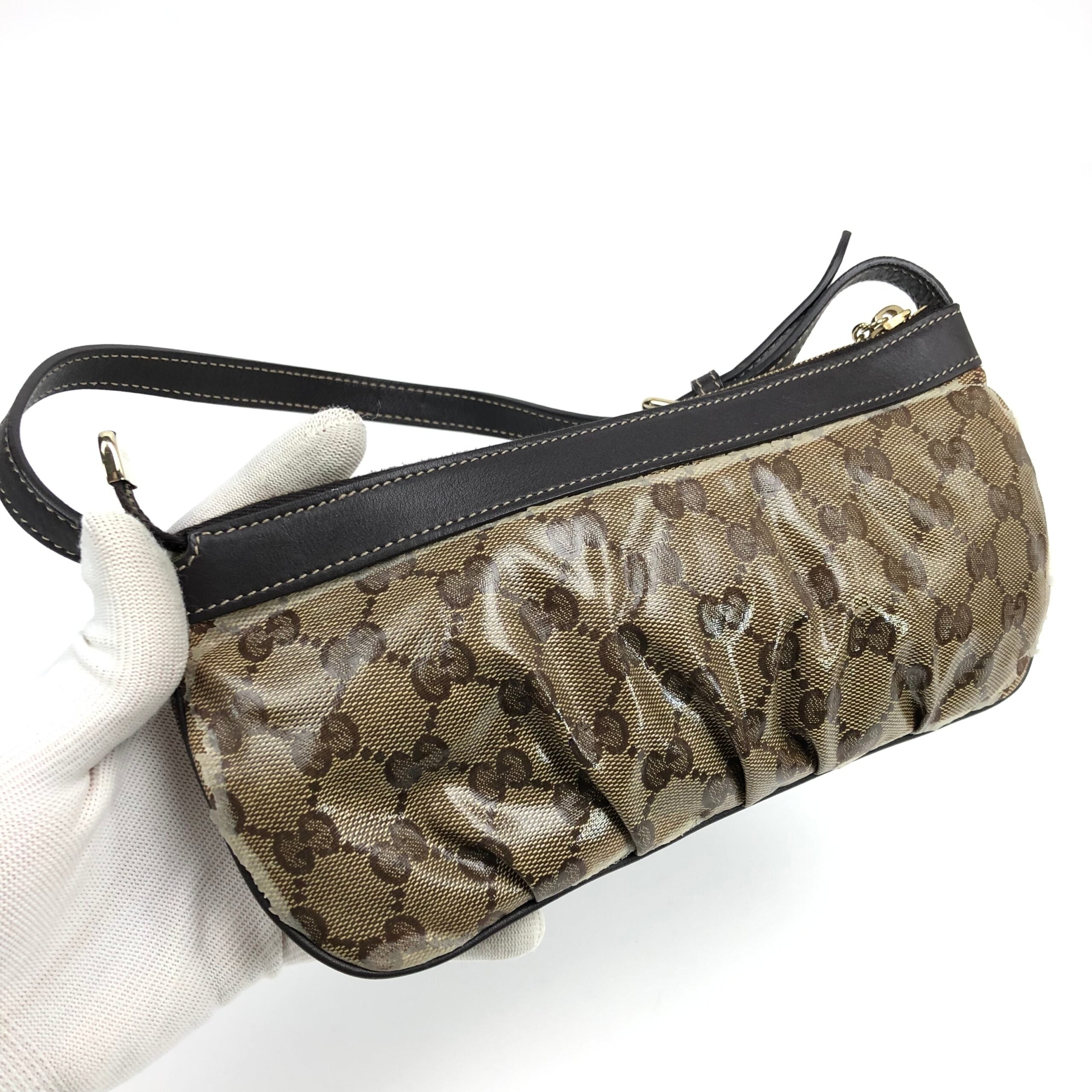 GUCCI MONOGRAM SHOULDER BAG