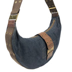 CHRISTIAN DIOR CRESCENT SHOULDER/CROSSBODY BAG