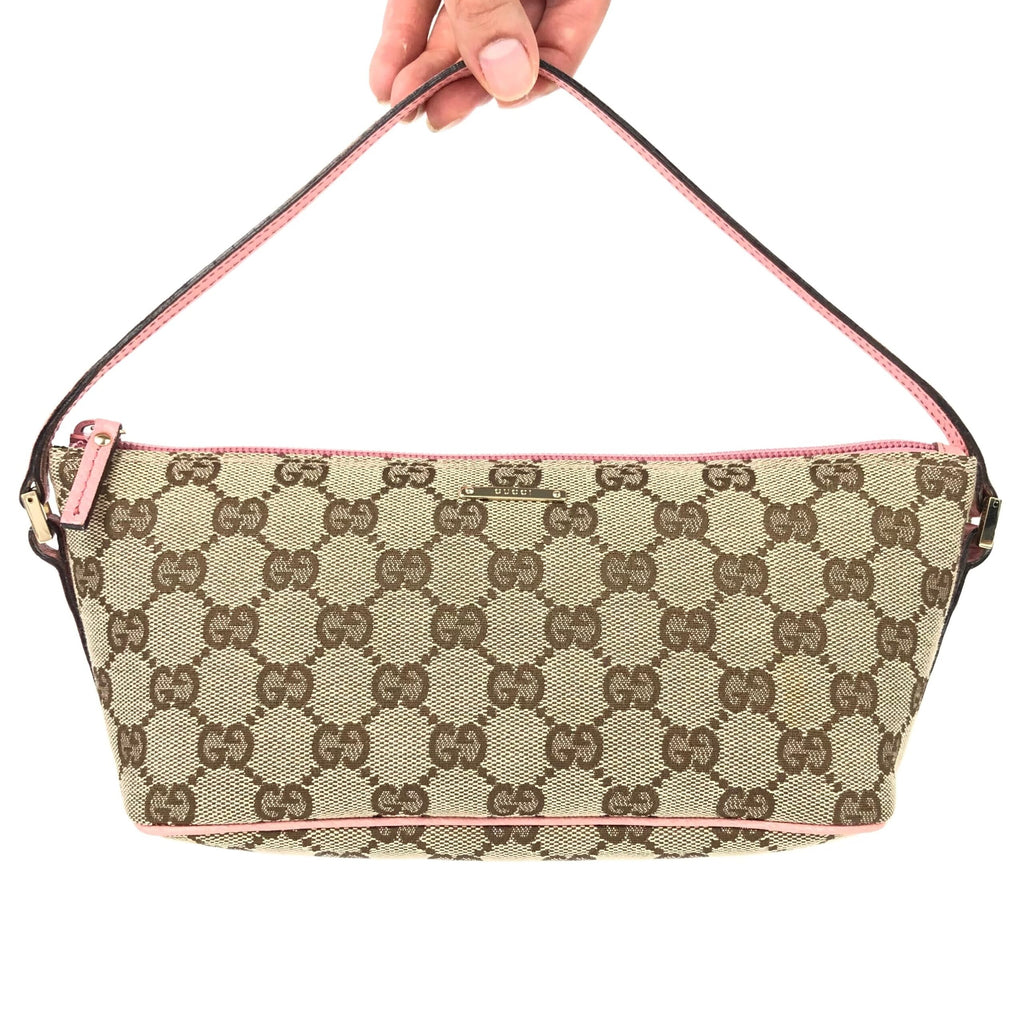 GUCCI MONOGRAM SHOULDER BAG