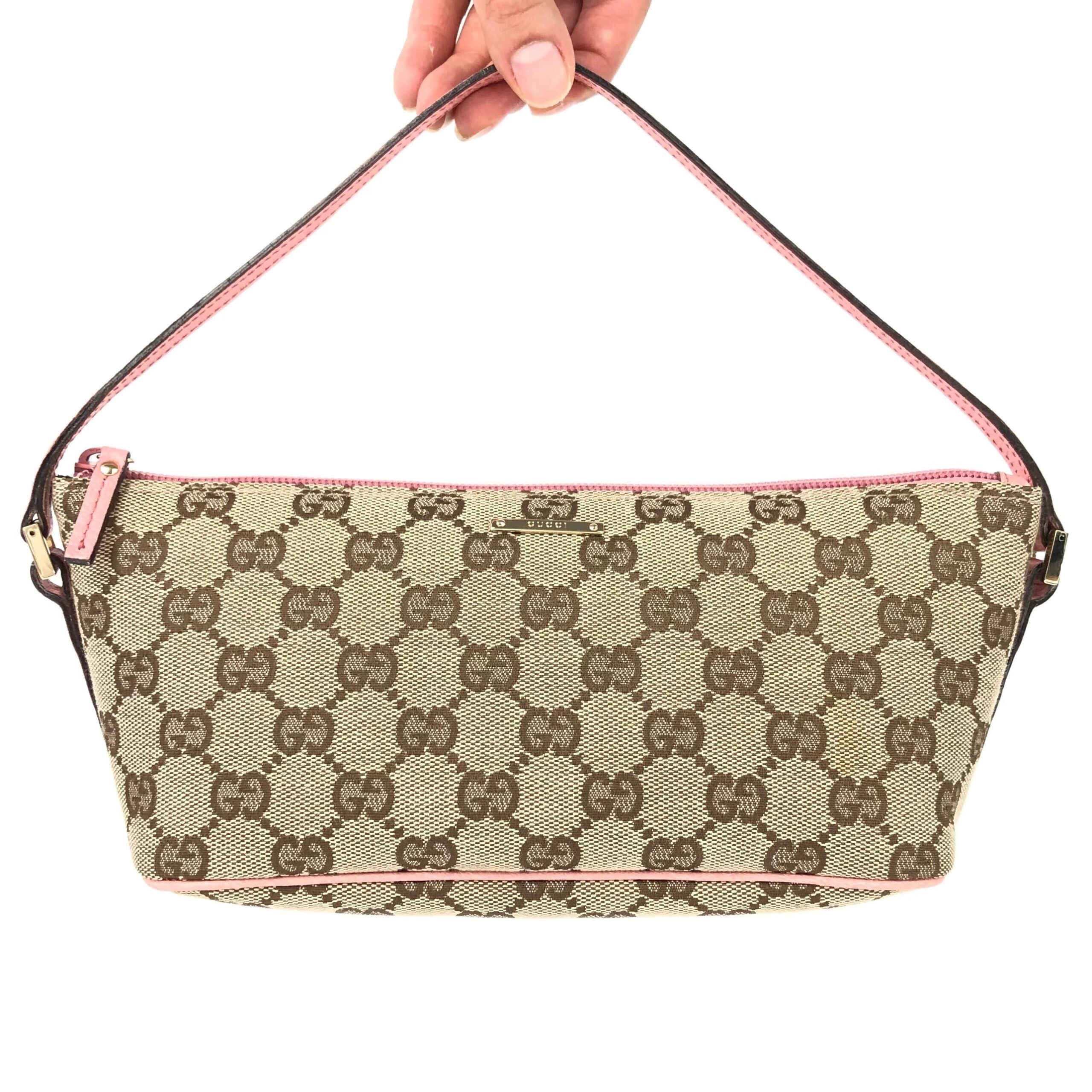 GUCCI MONOGRAM SHOULDER BAG