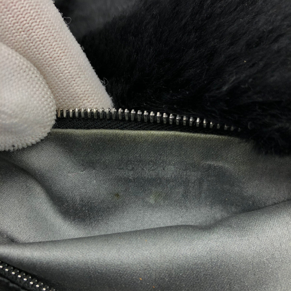 FENDI MINK FUR BAGUETTE BAG