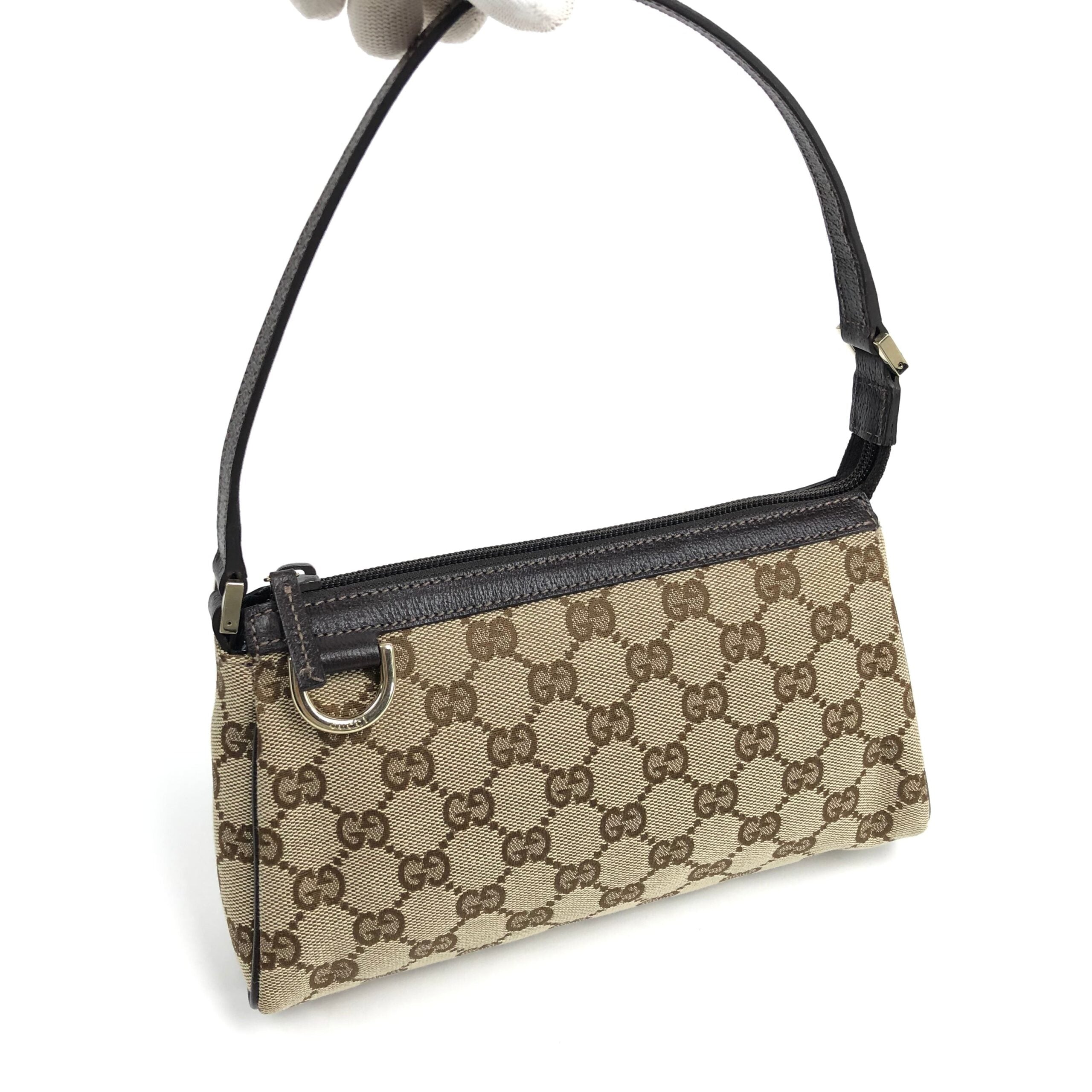 GUCCI MONOGRAM SHOULDER BAG