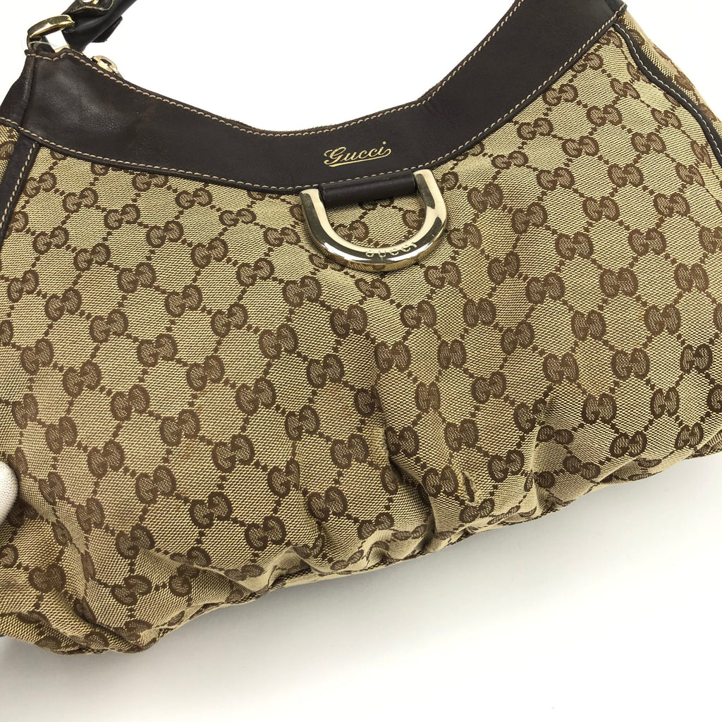 GUCCI MONOGRAM ABBEY BAG