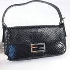 FENDI PYTHON SNAKESKIN BAGUETTE BAG