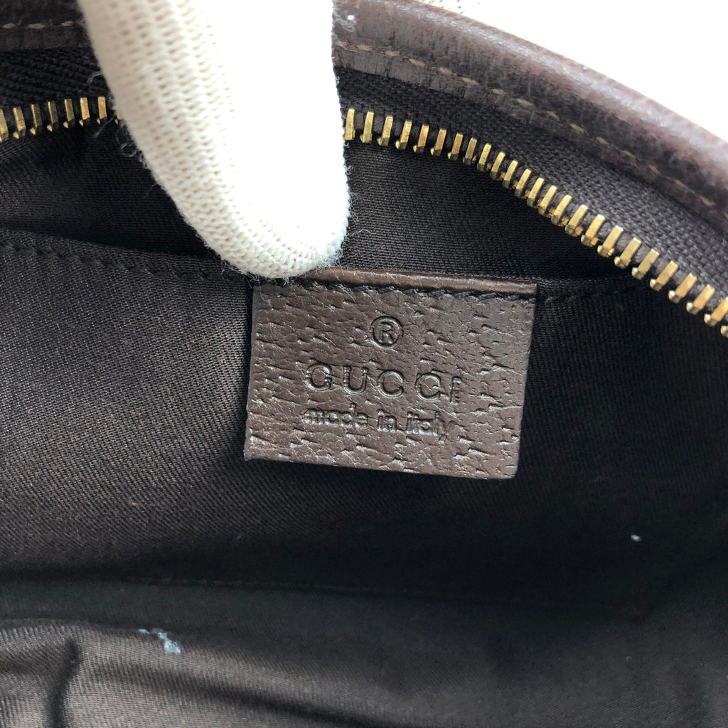 GUCCI MONOGRAM SHOULDER BAG
