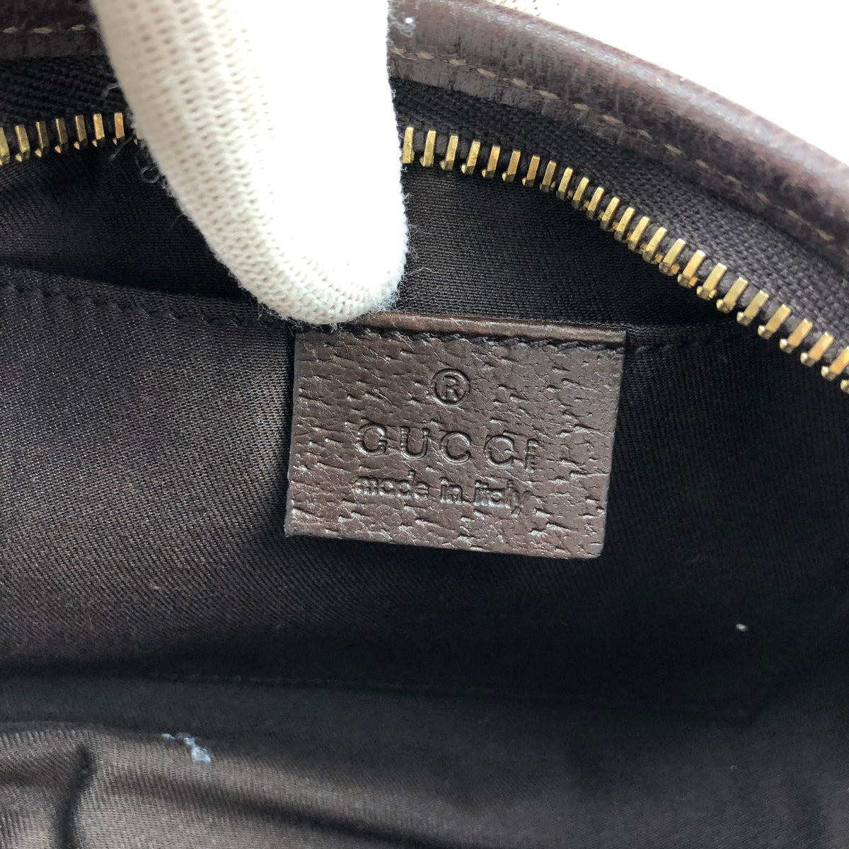 GUCCI MONOGRAM SHOULDER BAG