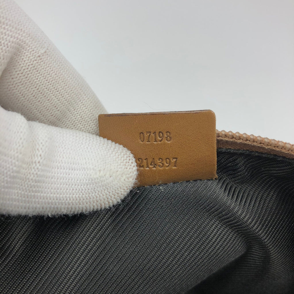 GUCCI MONOGRAM SHOULDER BAG
