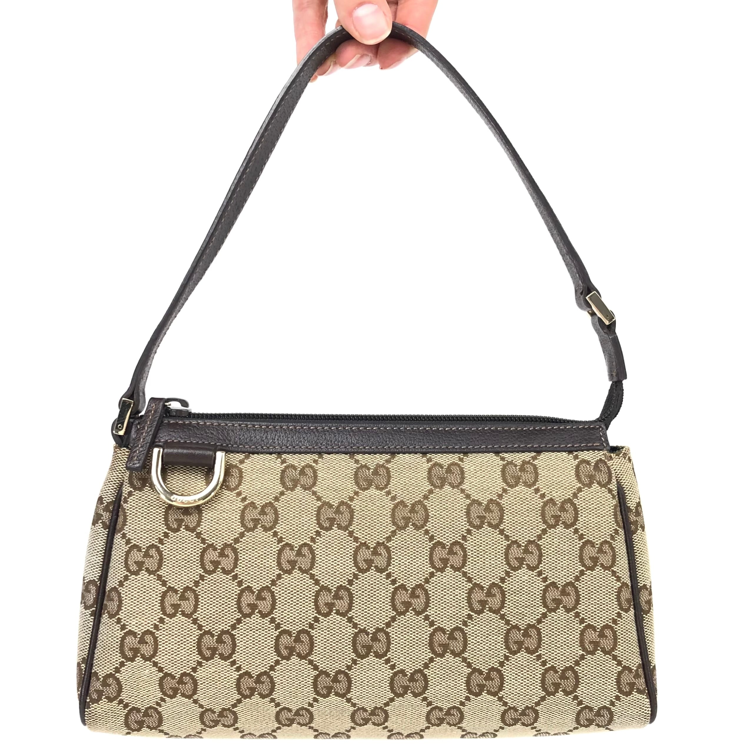 GUCCI MONOGRAM SHOULDER BAG