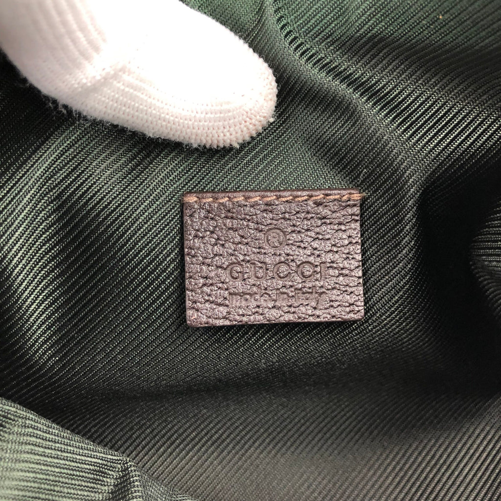 GUCCI MONOGRAM SHOULDER BAG
