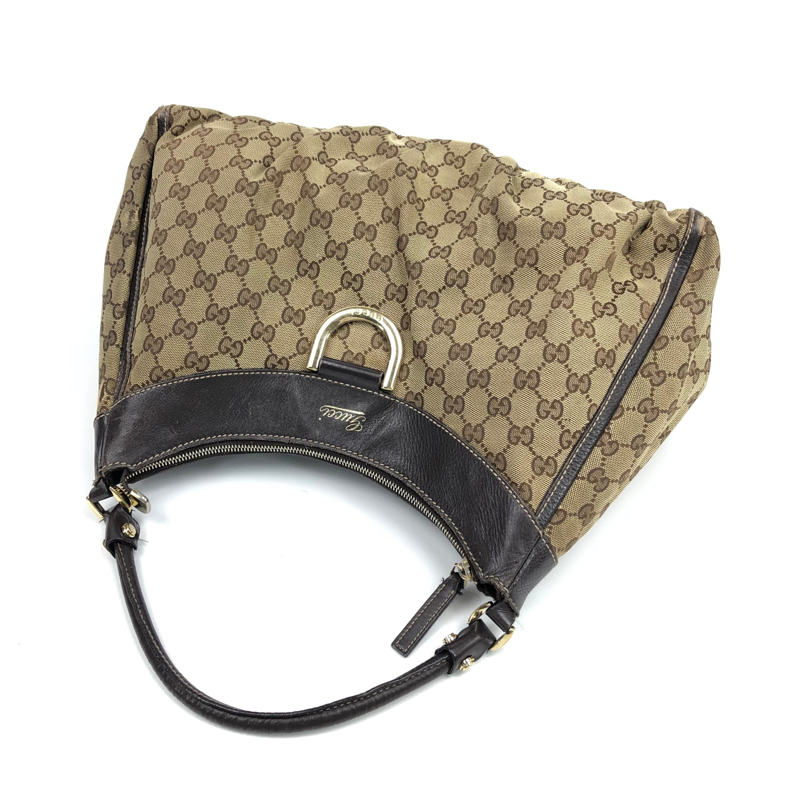 GUCCI MONOGRAM ABBEY SHOULDER BAG