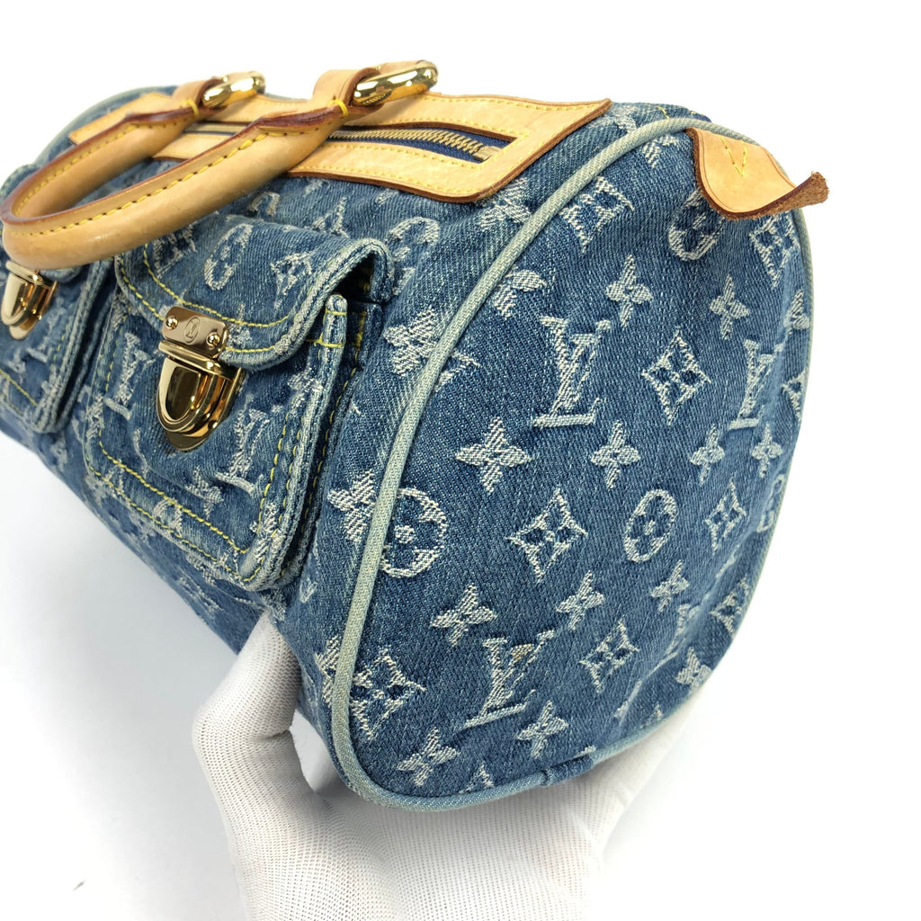 LOUIS VUITTON DENIM NEO SPEEDY BAG