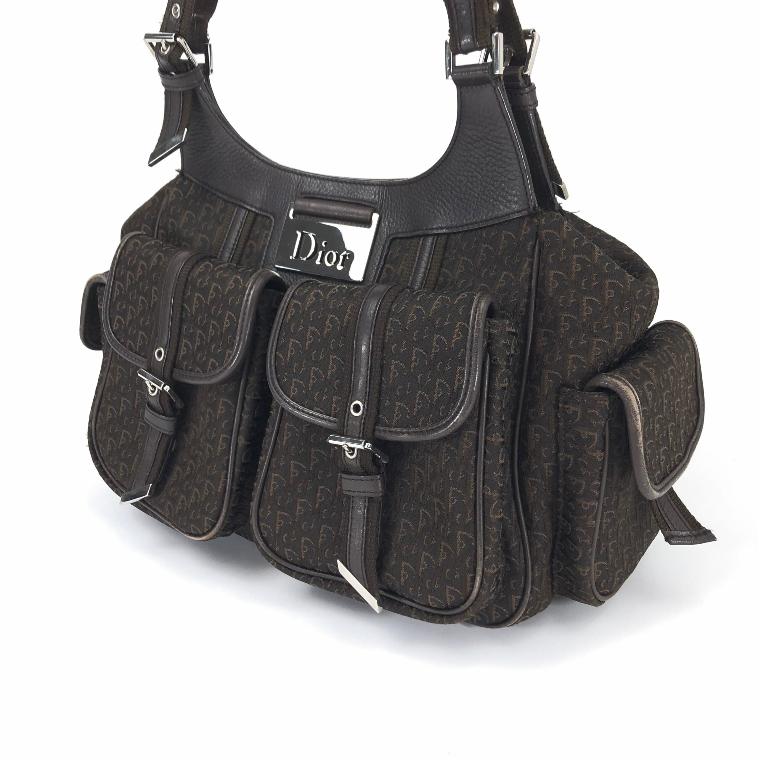 CHRISTIAN DIOR MONOGRAM SHOULDER BAG