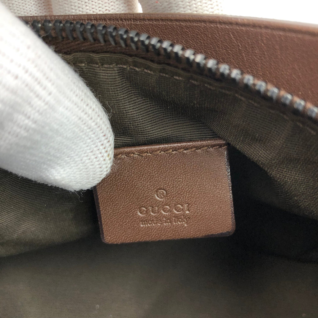 GUCCI MONOGRAM SHOULDER BAG