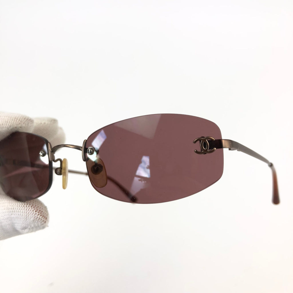CHANEL RIMLESS SUNGLASSES