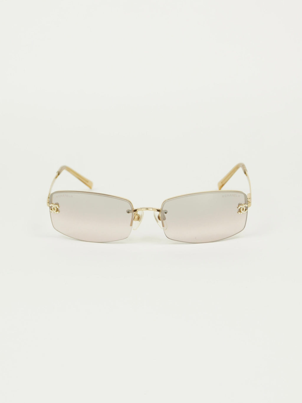 CHANEL RHINESTONE SUNGLASSES