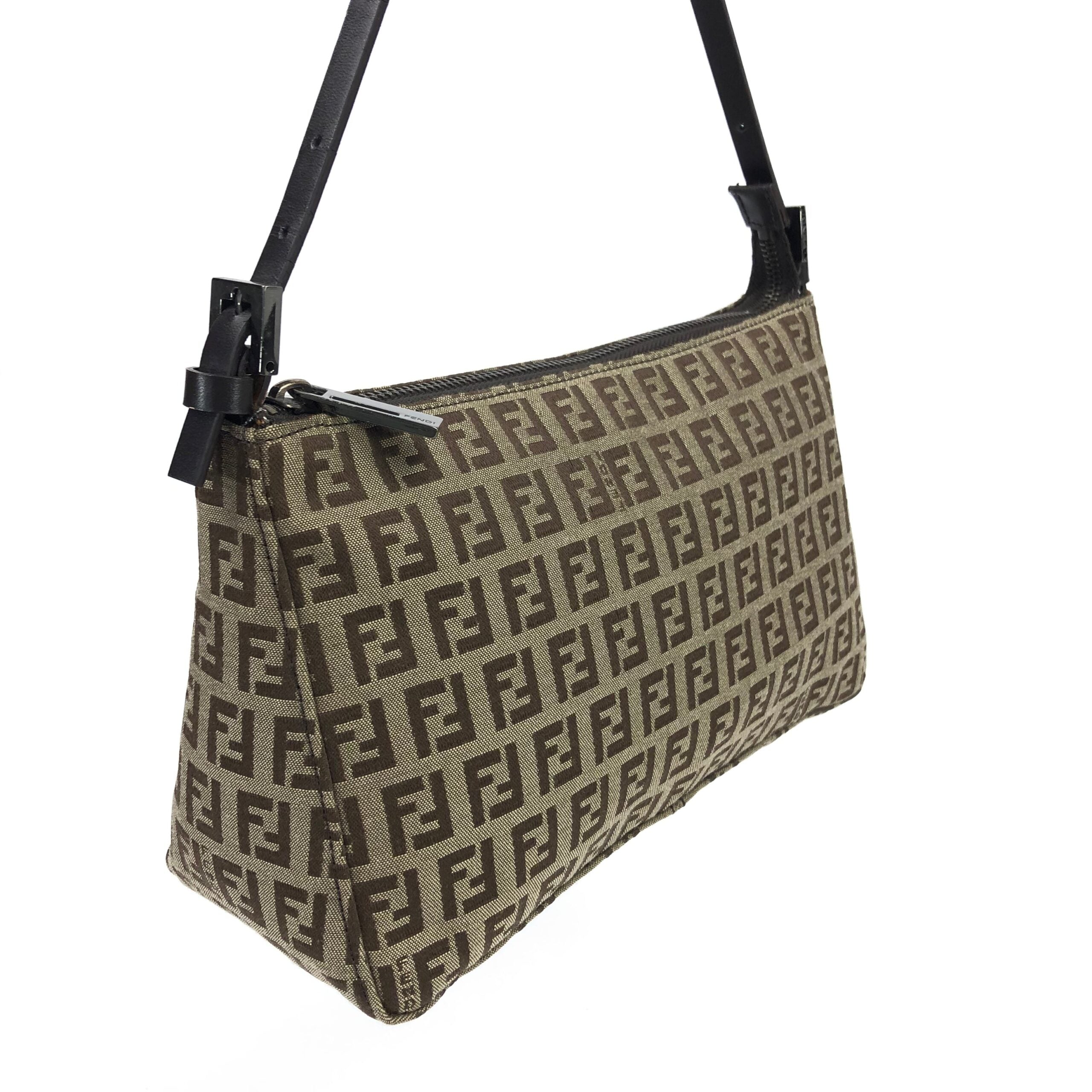 FENDI ZUCCA SHOULDER BAG