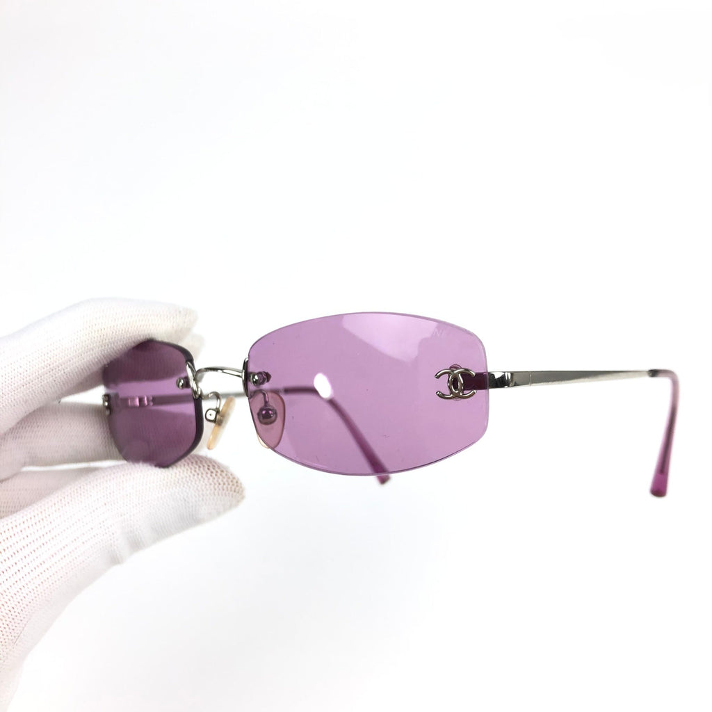 CHANEL RIMLESS SUNGLASSES