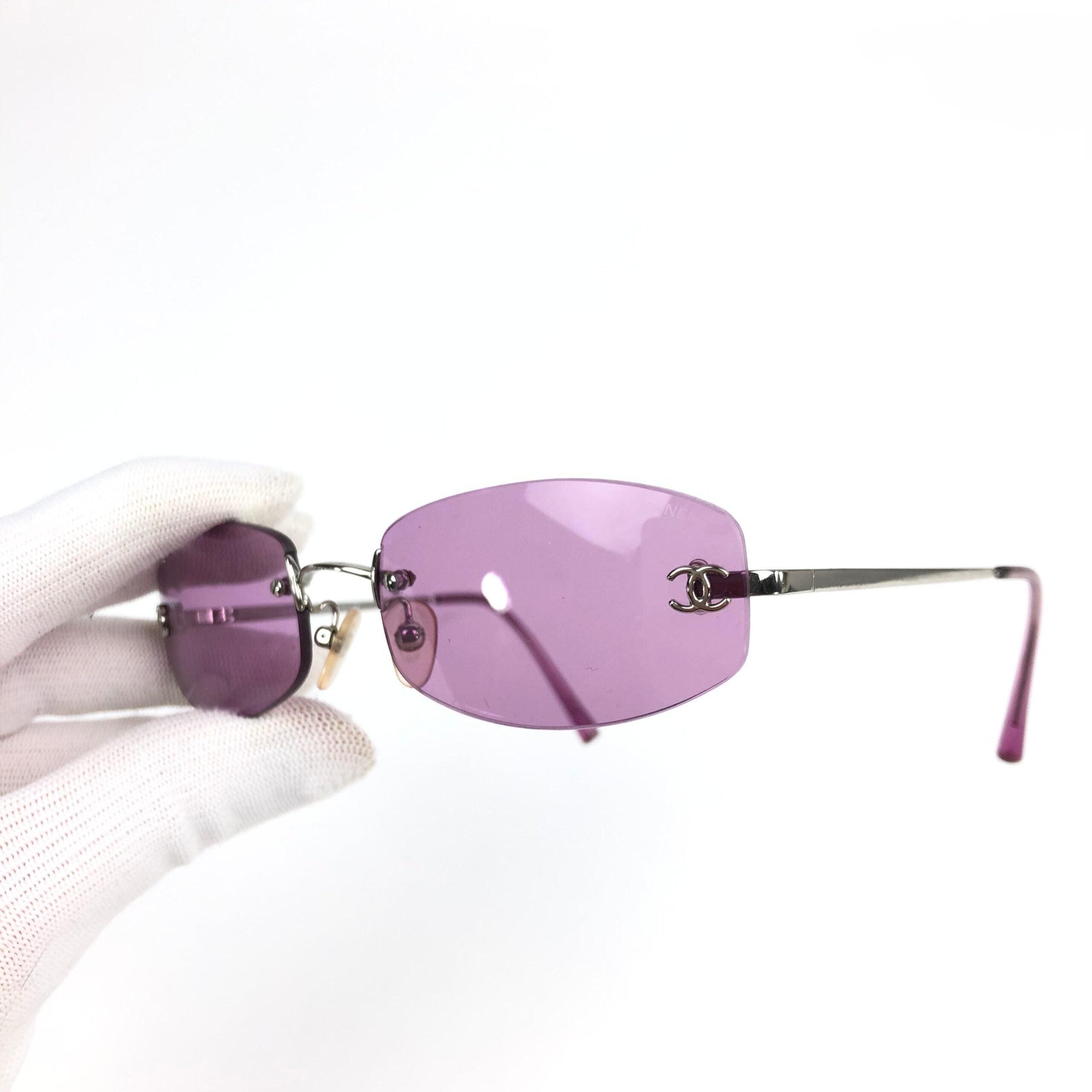 CHANEL RIMLESS SUNGLASSES