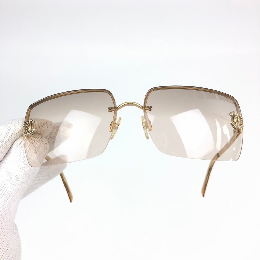 CHANEL RIMLESS SUNGLASSES