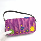 FENDI FELT BAGUETTE BAG