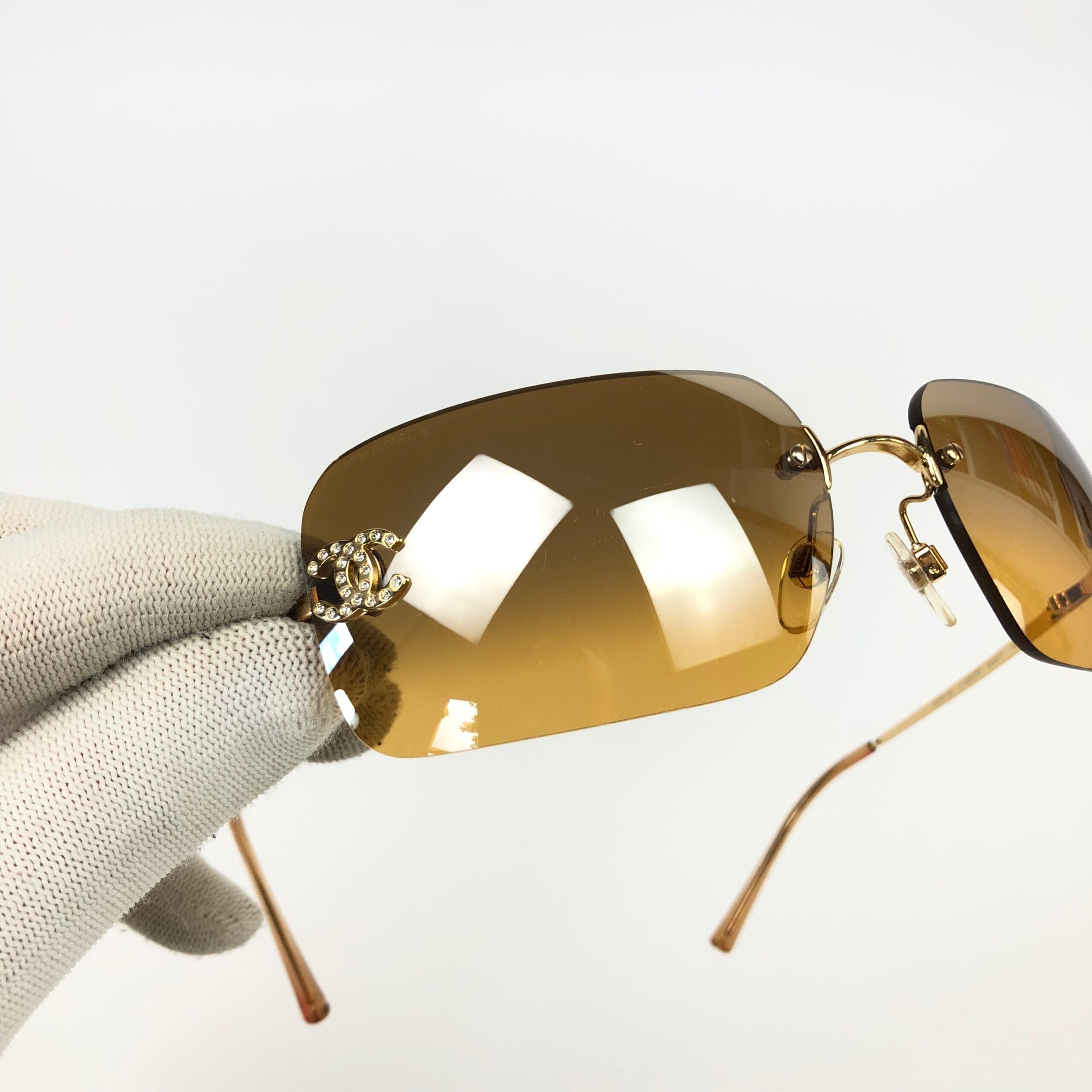 CHANEL RIMLESS SUNGLASSES